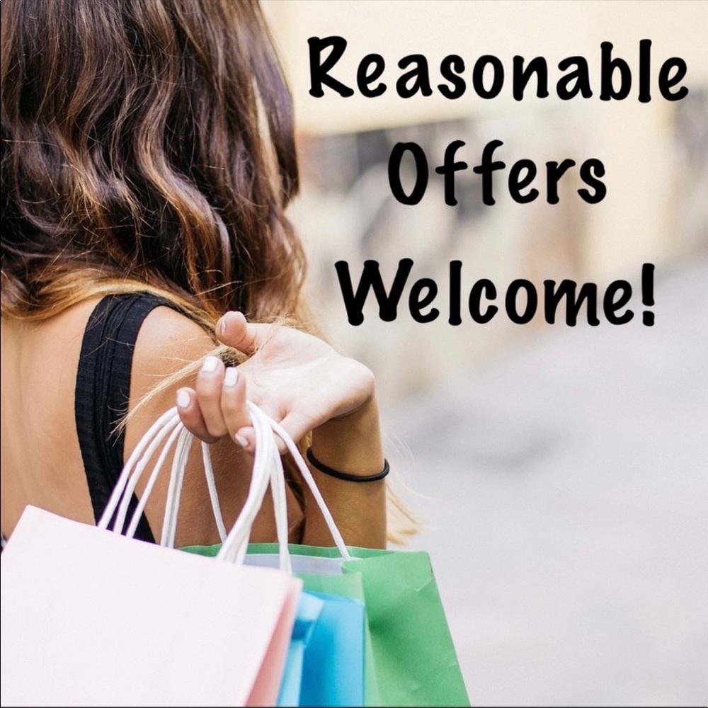 Reasonable offers welcome!